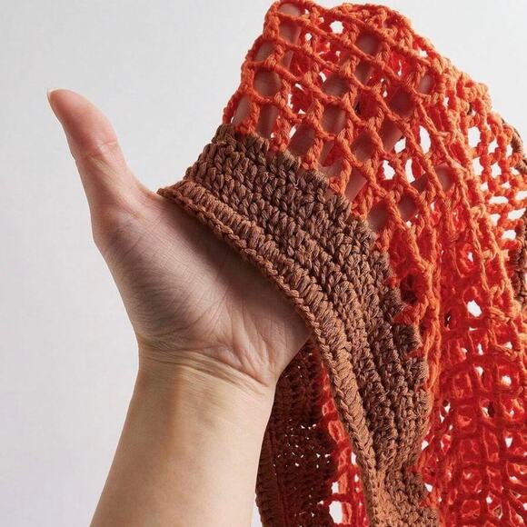 Crochet ruffle mini skirt in - Picture 5 of 5